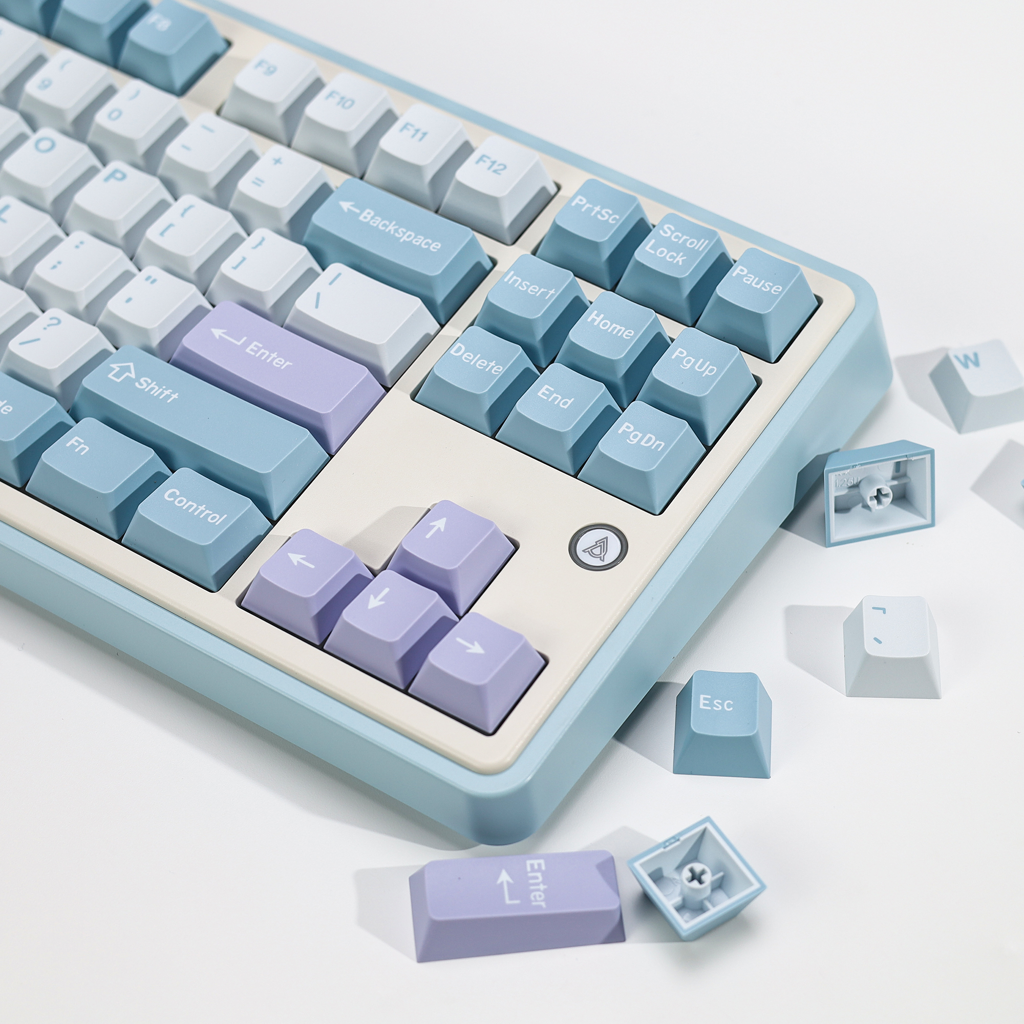 Retro Gaming Uk - KBDiy Illusion Keycap Retro PBT ISO