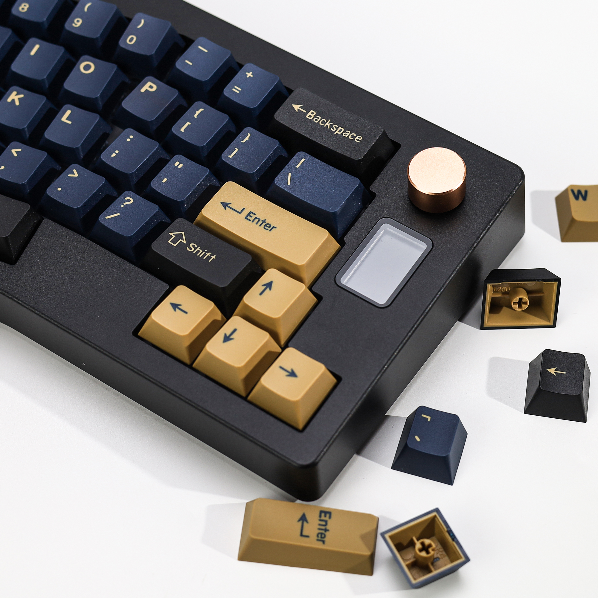 Retro Gaming Uk - KBDiy GMK Blue Samurai Keycap PBT