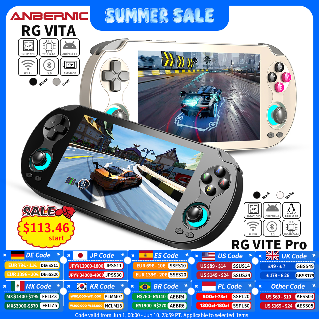 Retro Gaming Gadgets - ANBERNIC RG VITA / RG VITA