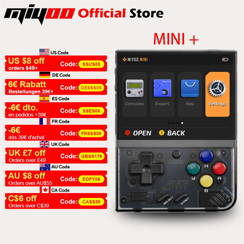 Retro Gaming Gadgets - MIYOO Mini Plus Portable Retro Handheld