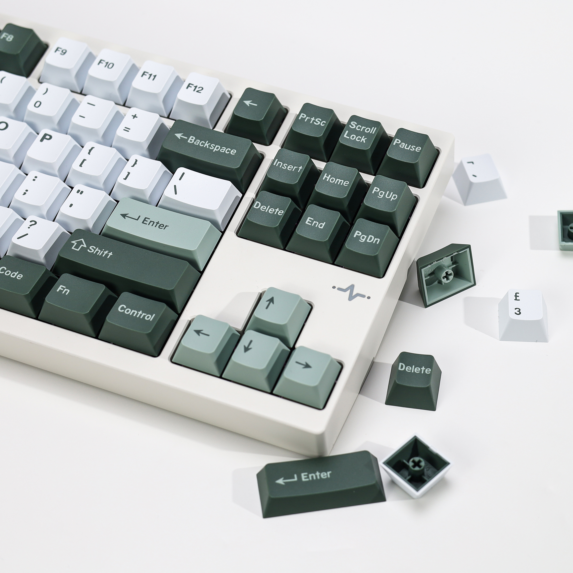 Retro Gaming Uk - KBDiy 174 Keys Retro GMK Botanical