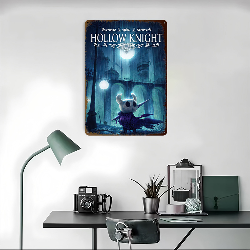 Hollow Knight Game Cover Art M - Retro Knight Gaming review and price