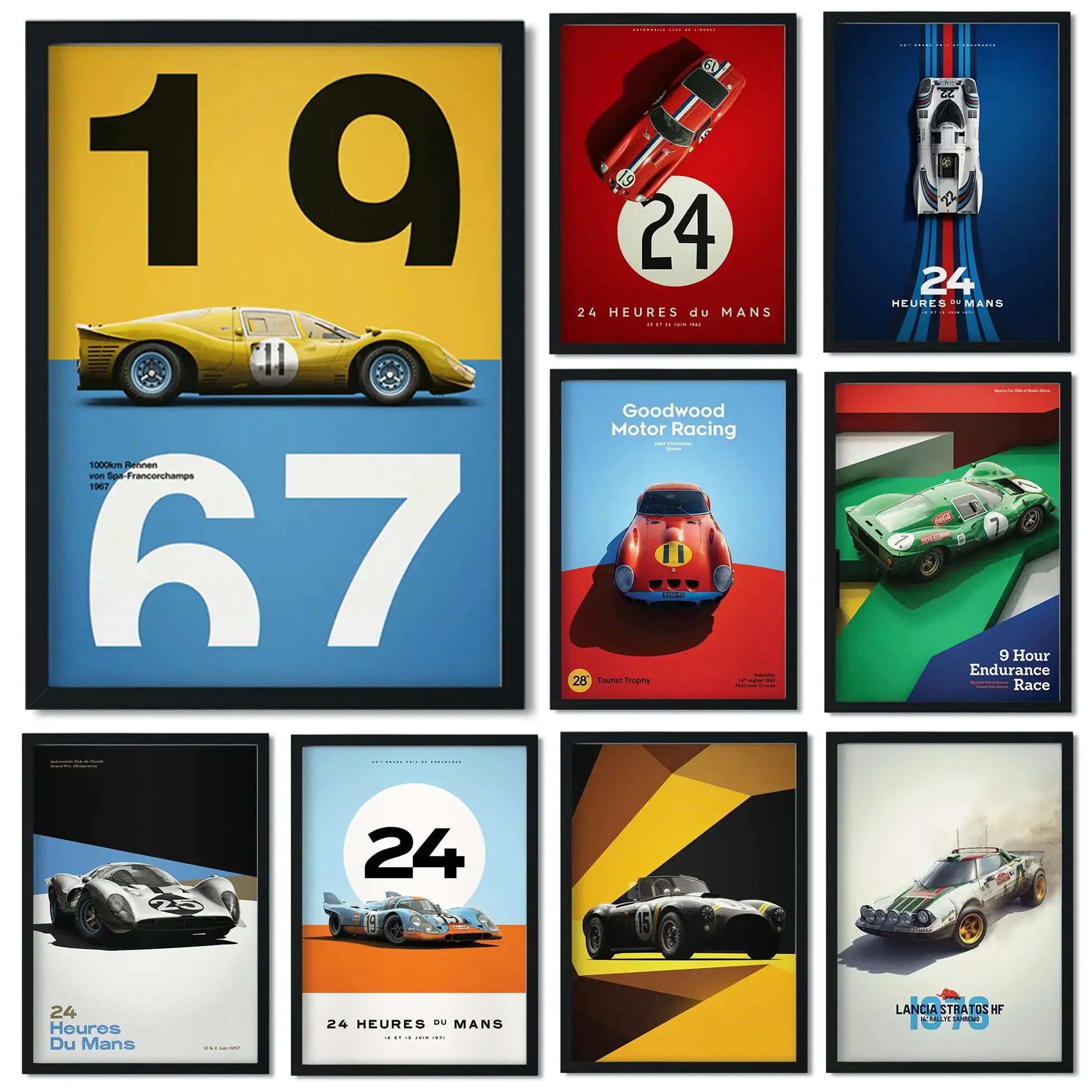 Retro Cars Poster Aesthetics 2 - Retro Poster Gaming review and price