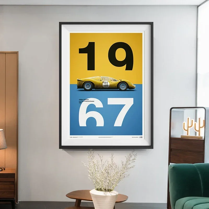 Retro Cars Poster Aesthetics 2 - Retro Poster Gaming review and price