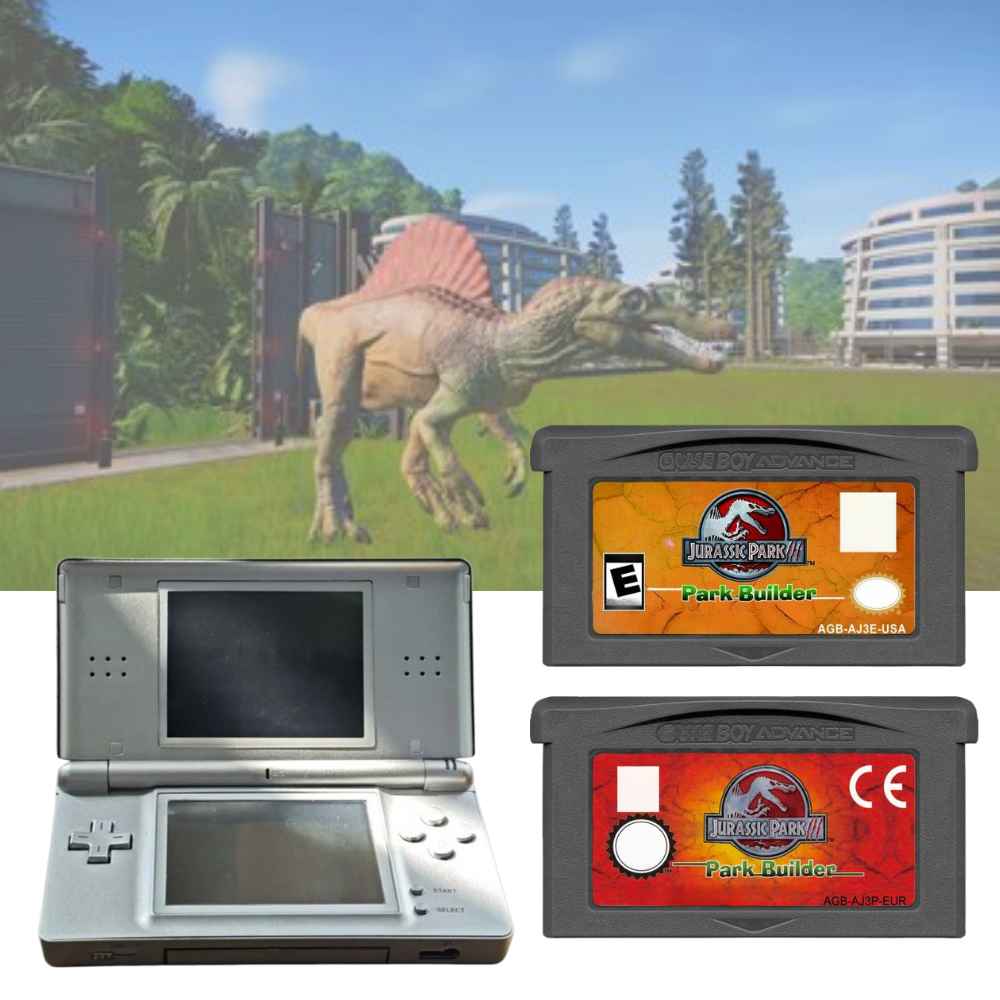 Jurassic Park III Park Builder - Retro Gaming Video review and price