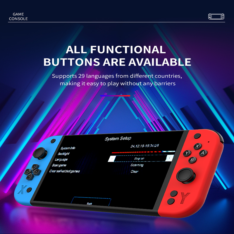 New G90 Retro Gaming Handheld  - Retro Gaming Gadgets review and price