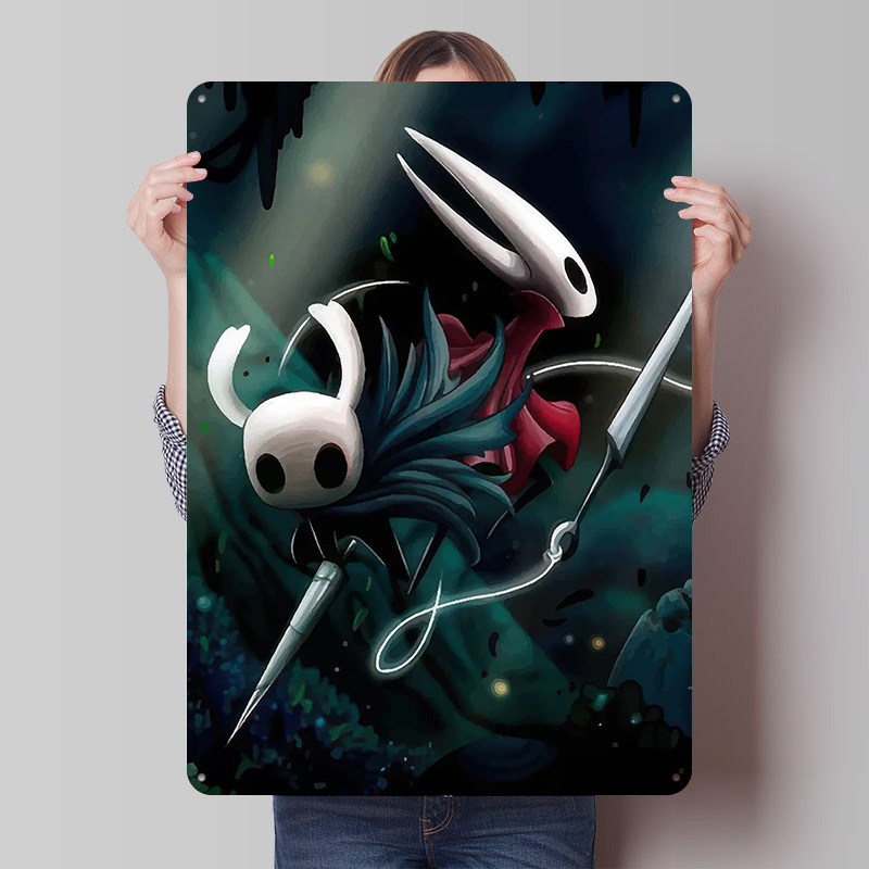 Hollow Knight and Hornet Illus - Retro Knight Gaming review and price