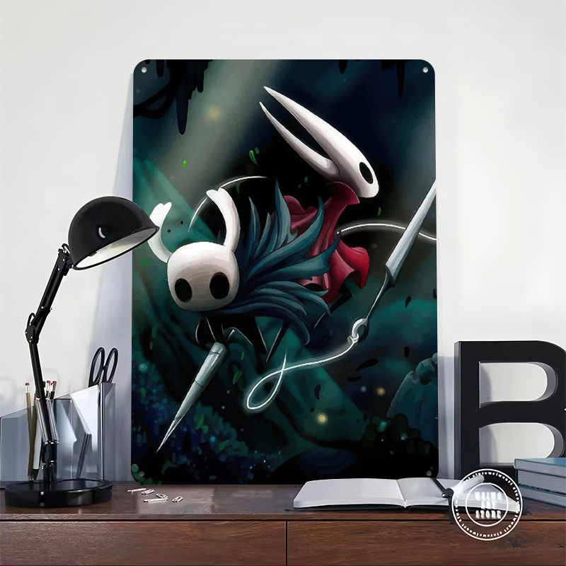 Hollow Knight and Hornet Illus - Retro Knight Gaming review and price
