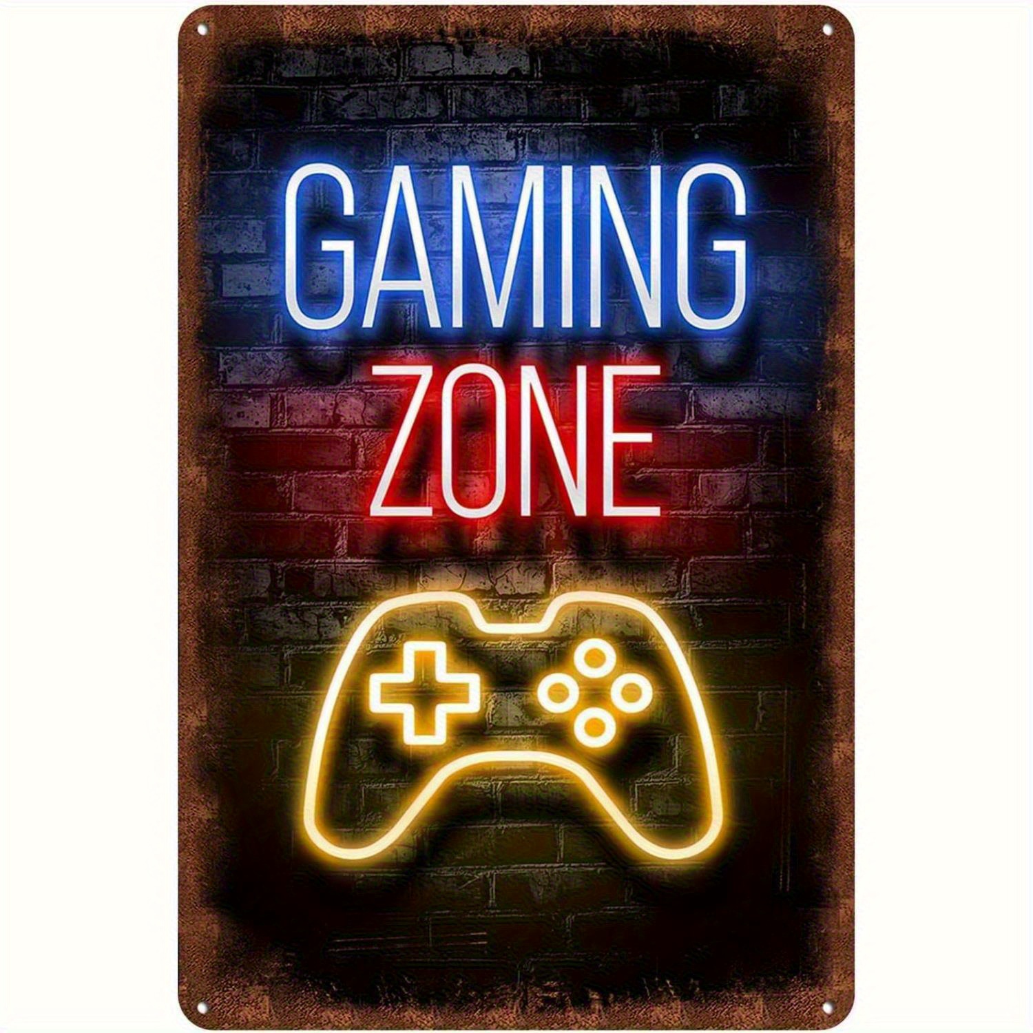 Vintage Gaming Zone Metal Tin  - Retro Gaming Zone review and price