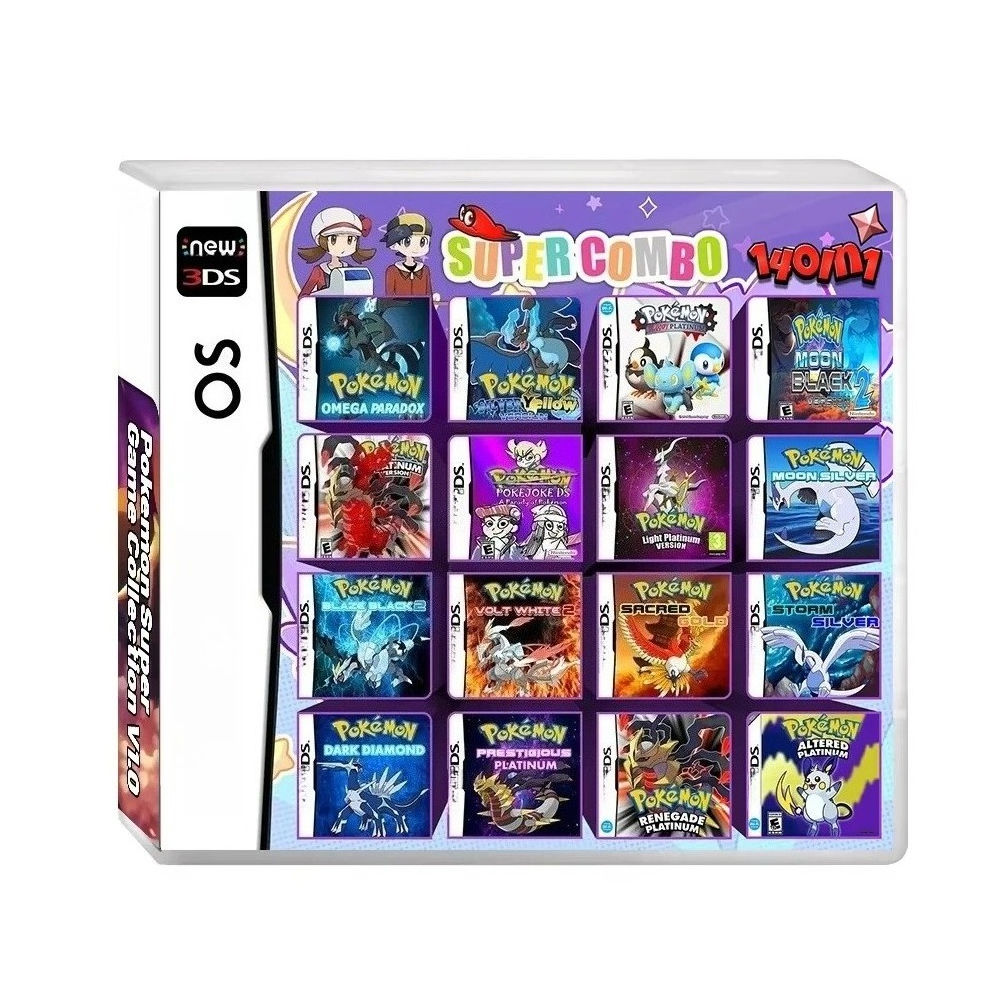NDS Video Game Cartridge Pokém - Retro Gaming Video review and price