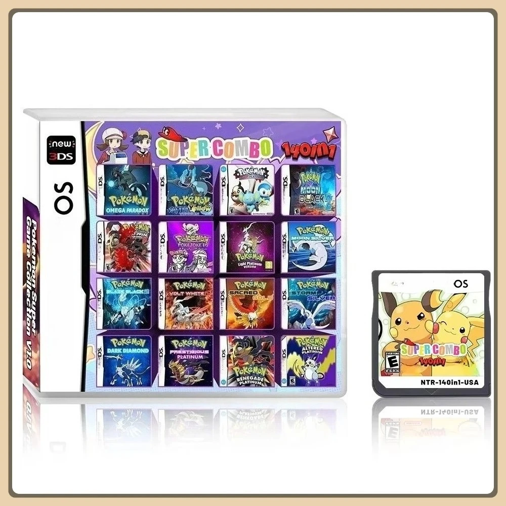 NDS Video Game Cartridge Pokém - Retro Gaming Video review and price