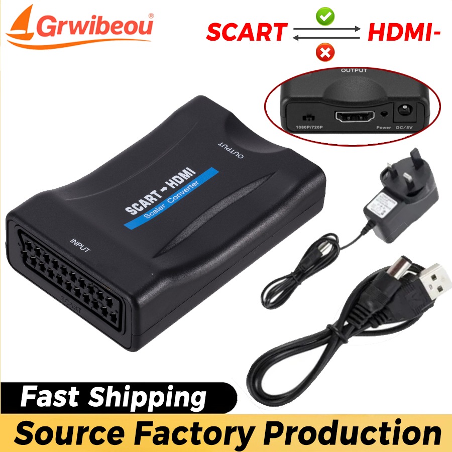 1080P SCART To HDMI-compatible - Scart To Hdmi review and price