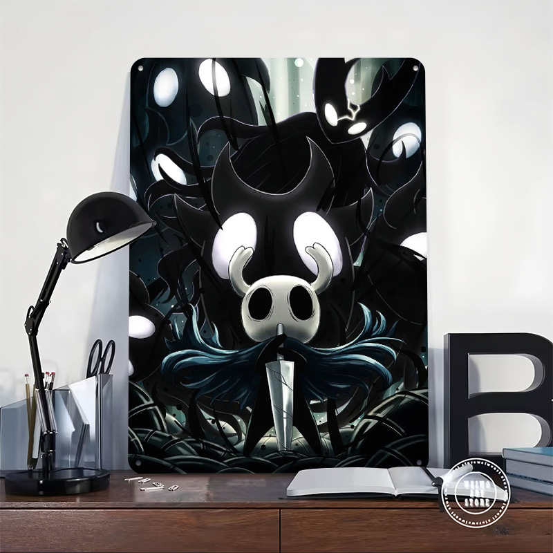 Hollow Knight Metal Poster Tin - Retro Knight Gaming review and price