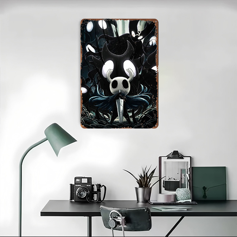 Hollow Knight Metal Poster Tin - Retro Knight Gaming review and price