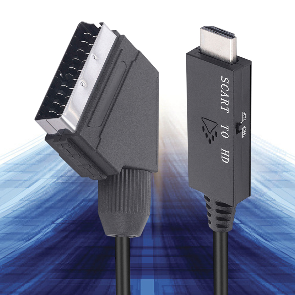 1m Video Audio Converter Adapt - Scart To Hdmi review and price