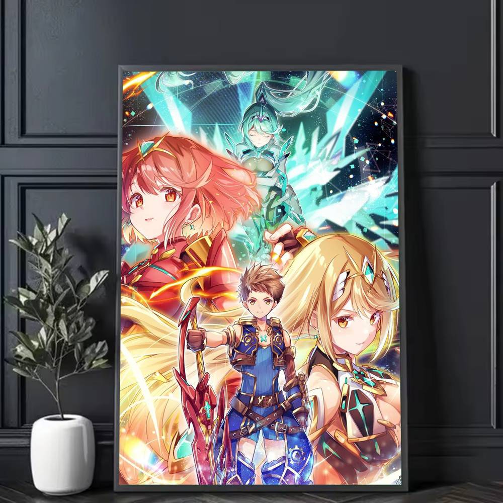 Game Xenoblade Chronicles 2 Po - Retro Poster Gaming review and price