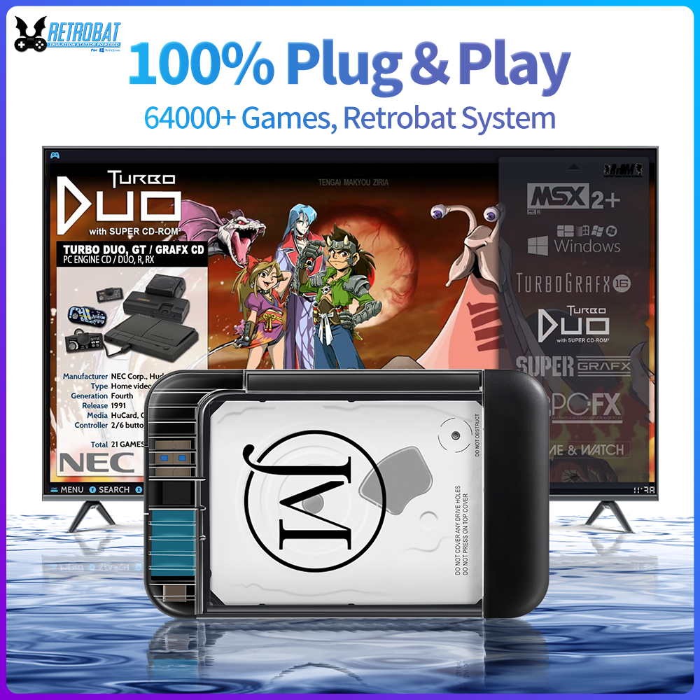 RETROBAT Portable 500G Gaming  - Retro Gaming Gadgets review and price