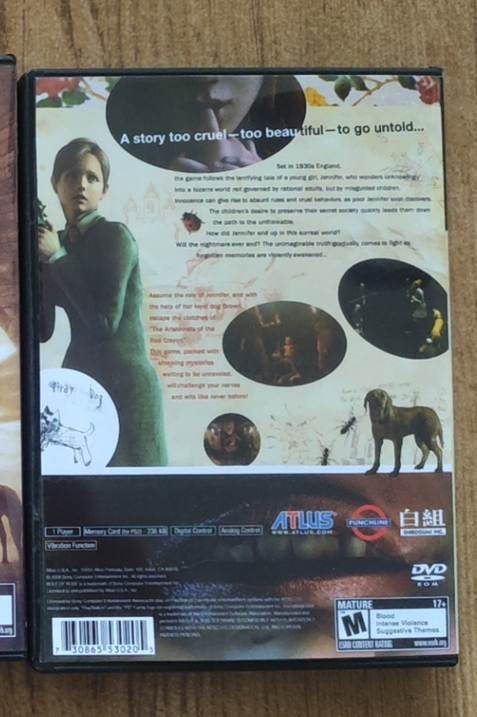 PS2 Role of Rose With Manual C - Retro Gaming Handhelds review and price