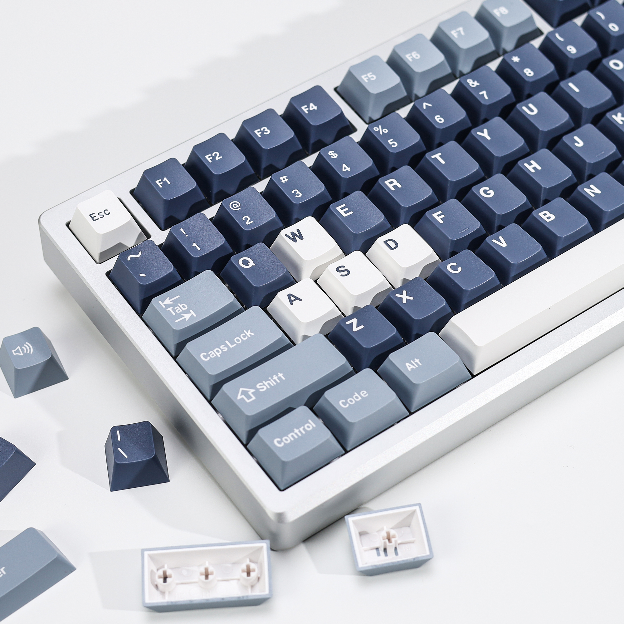 KBDiy Fishing Keycaps ISO PBT  - Retro Gaming Uk review and price