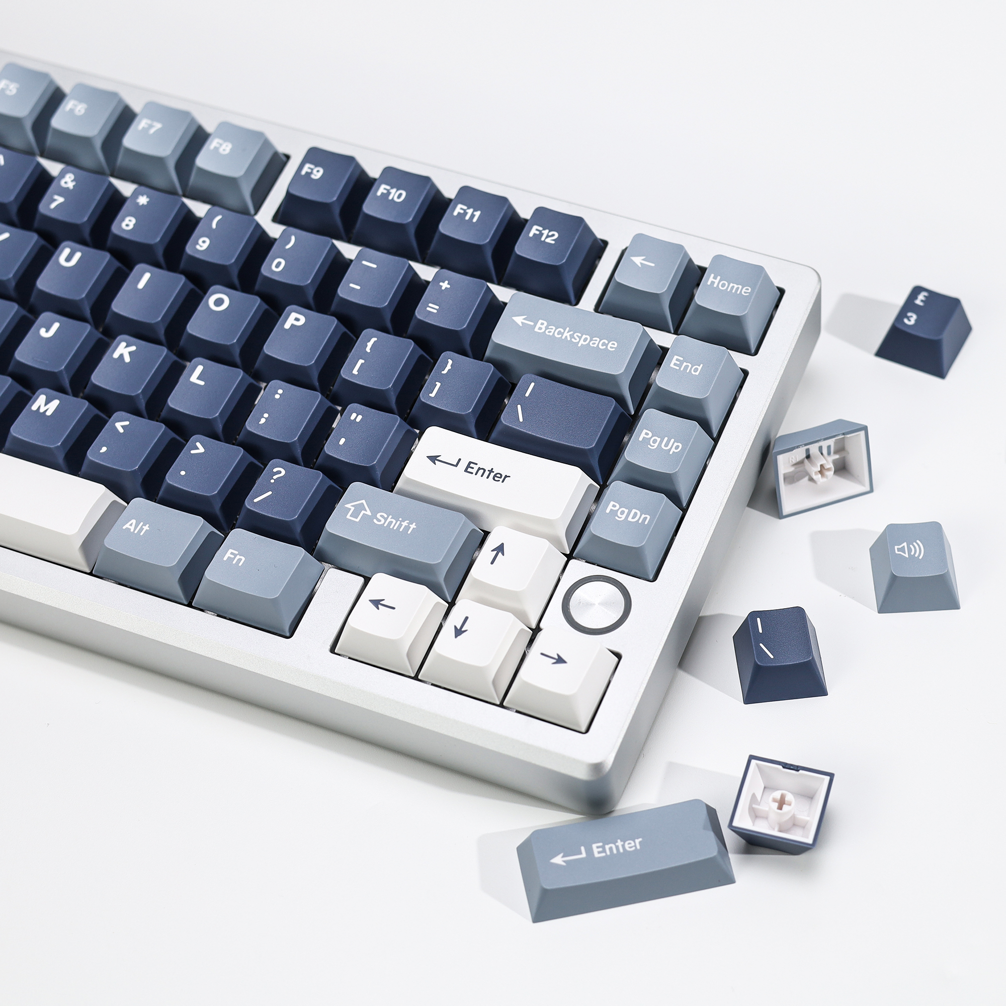 KBDiy Fishing Keycaps ISO PBT  - Retro Gaming Uk review and price