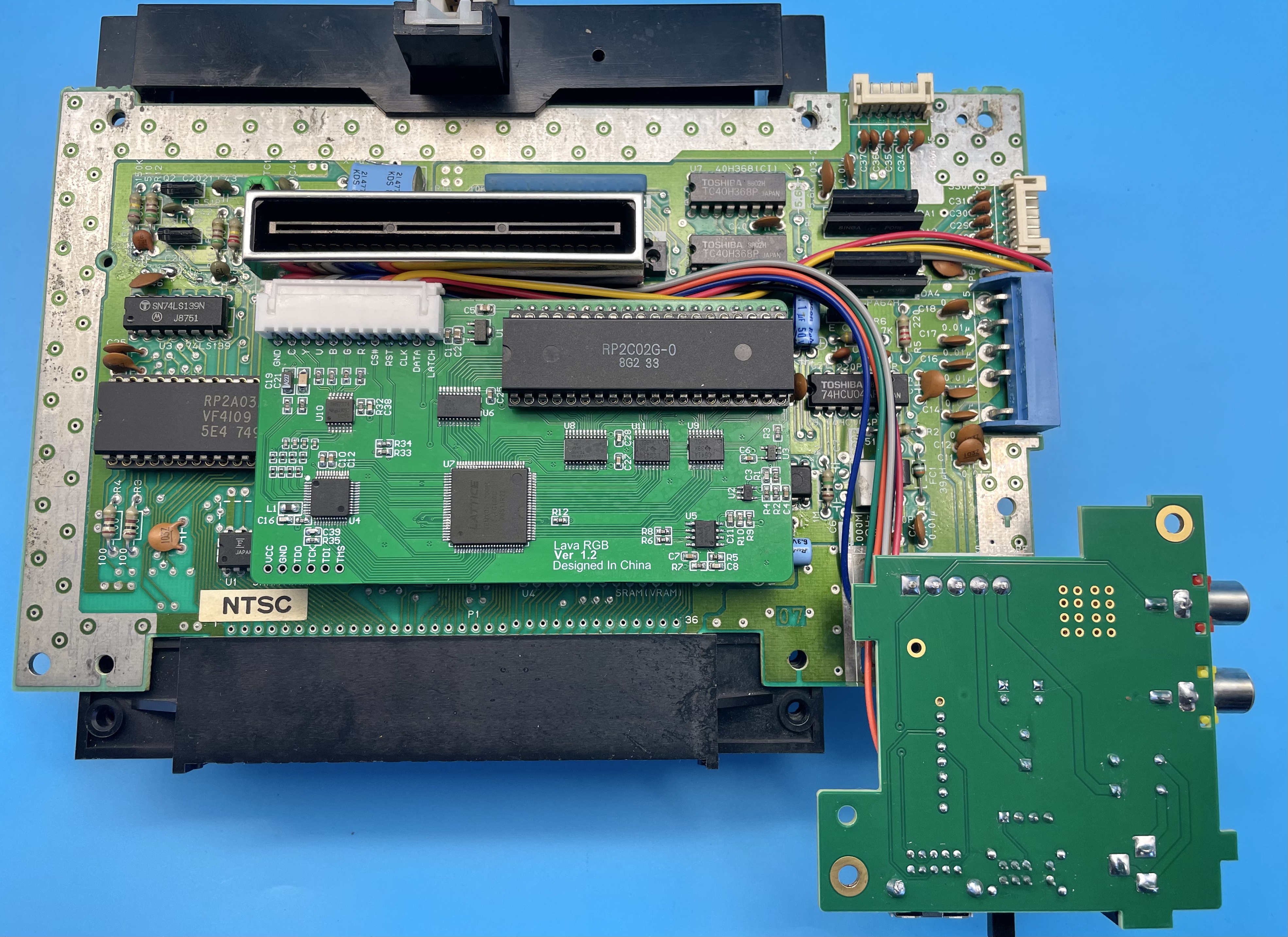 RGBFC RGB FC nesrgb Lava RGB V - Retro Gaming Video review and price