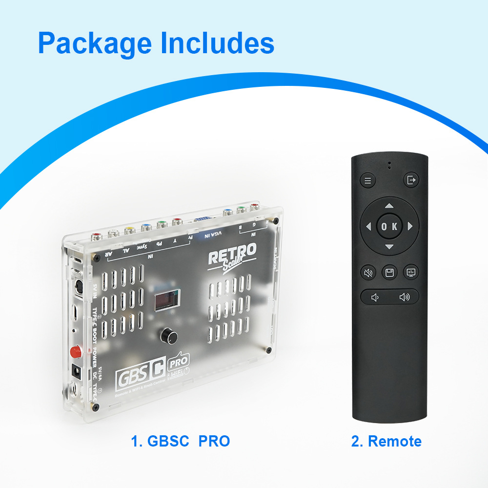 NEW Retro game GBSC Pro GBS Co - Scart To Hdmi review and price