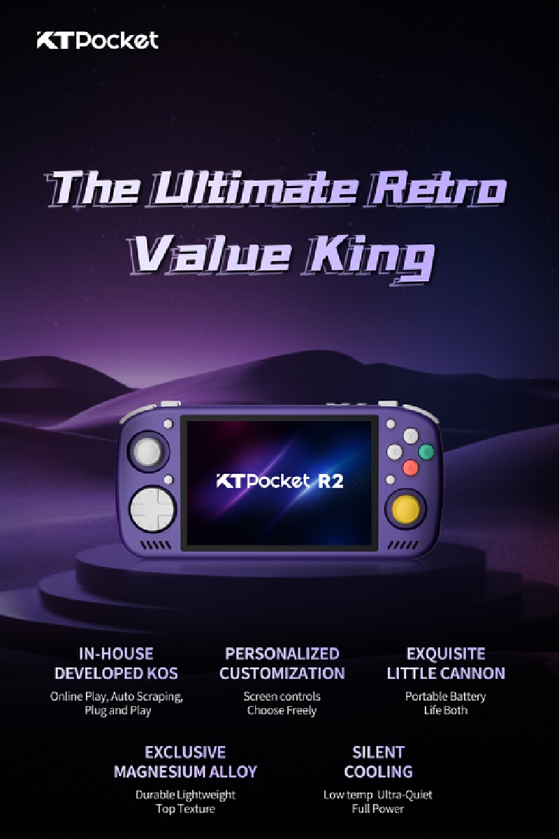 KTPocket R2 KTR2 4:3/3:2 Touch - Retro Gaming Handhelds review and price