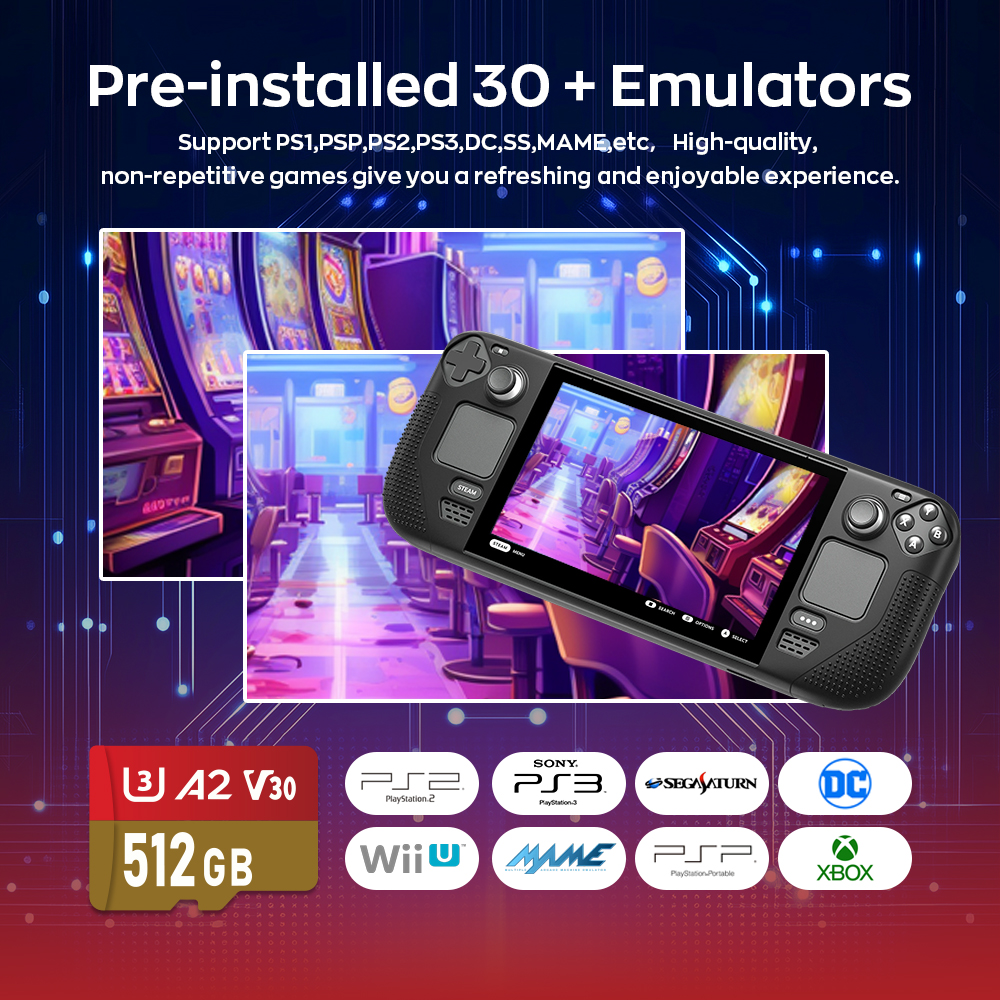 512G/256G Game Card For Steam  - Memory Card Ps1 review and price