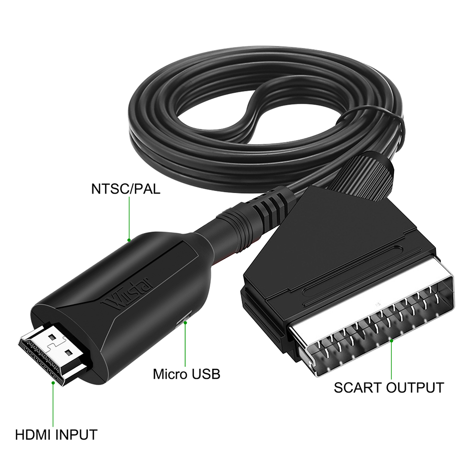 1080P HD HDMI-compatible to SC - Scart To Hdmi review and price