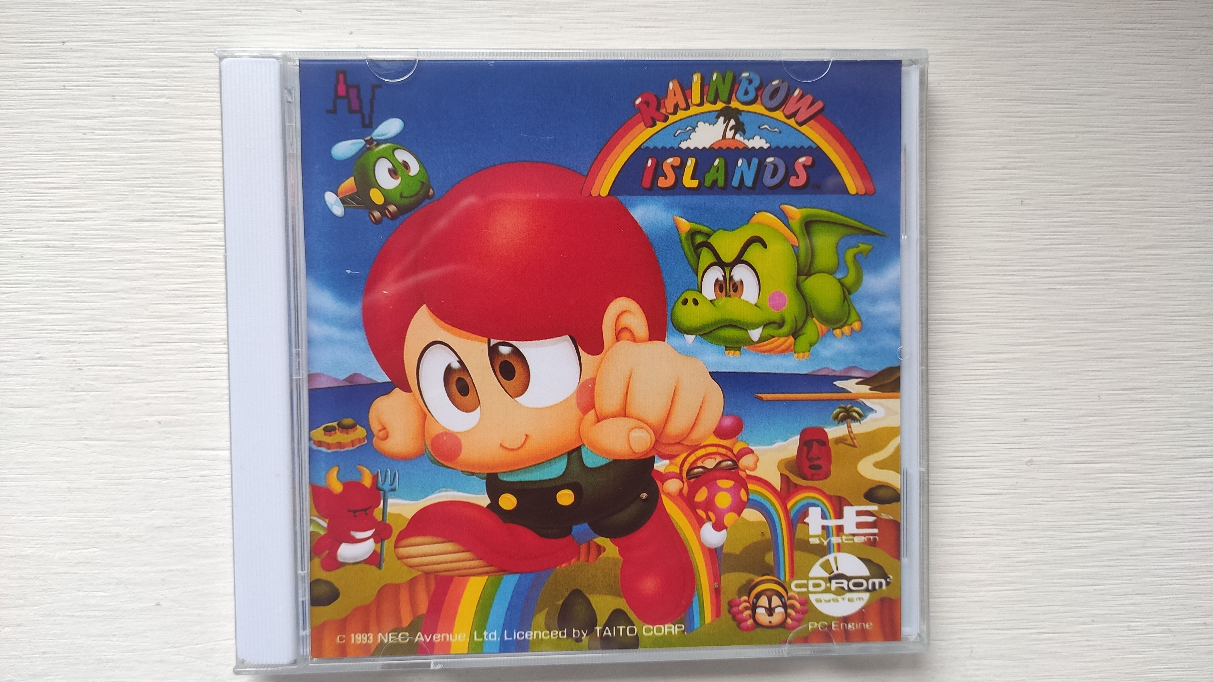 PC engine Copy Disc Game rainb - Retro Gaming Handhelds review and price