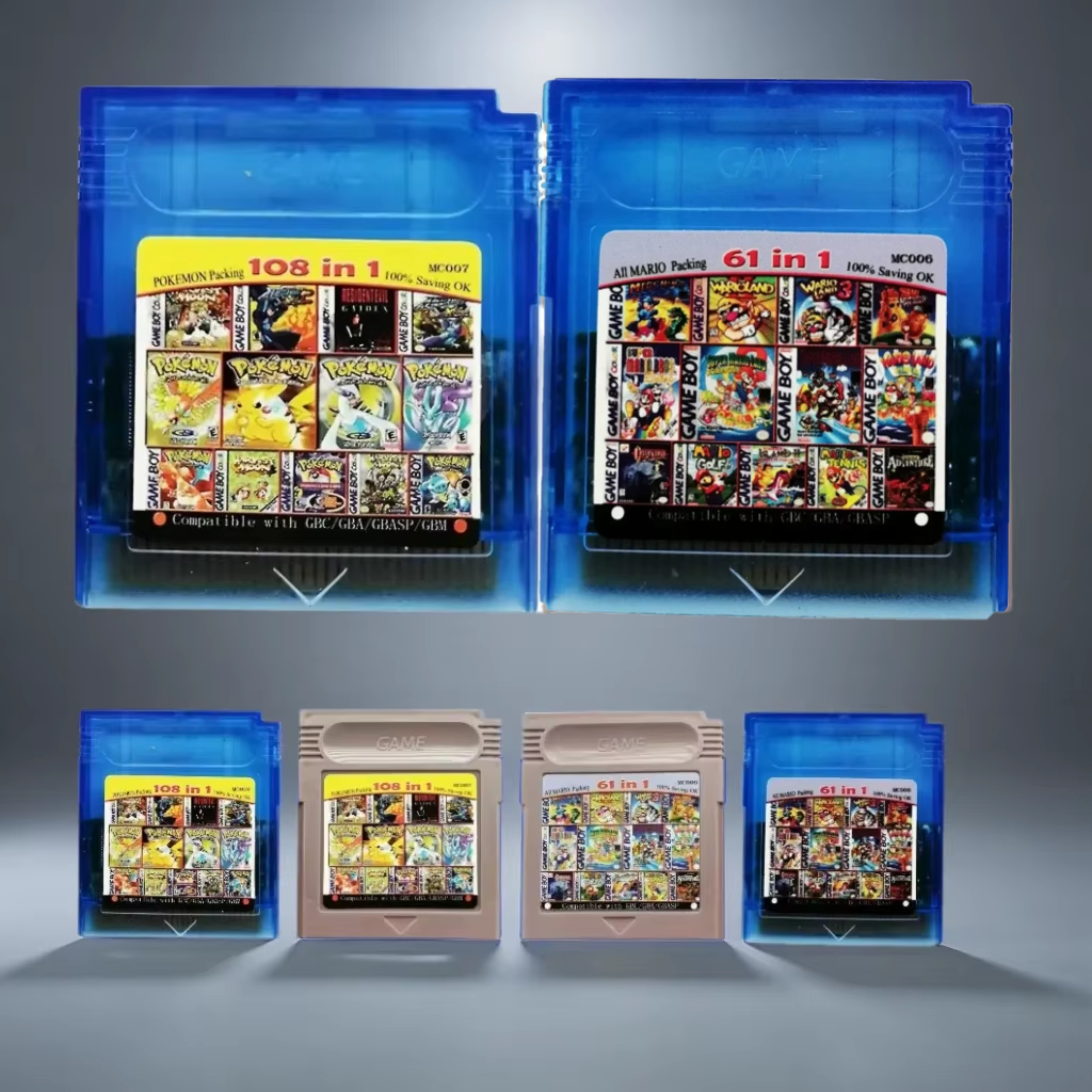 GBC Retro Game Combo Card Poké - Retro Gaming Video review and price