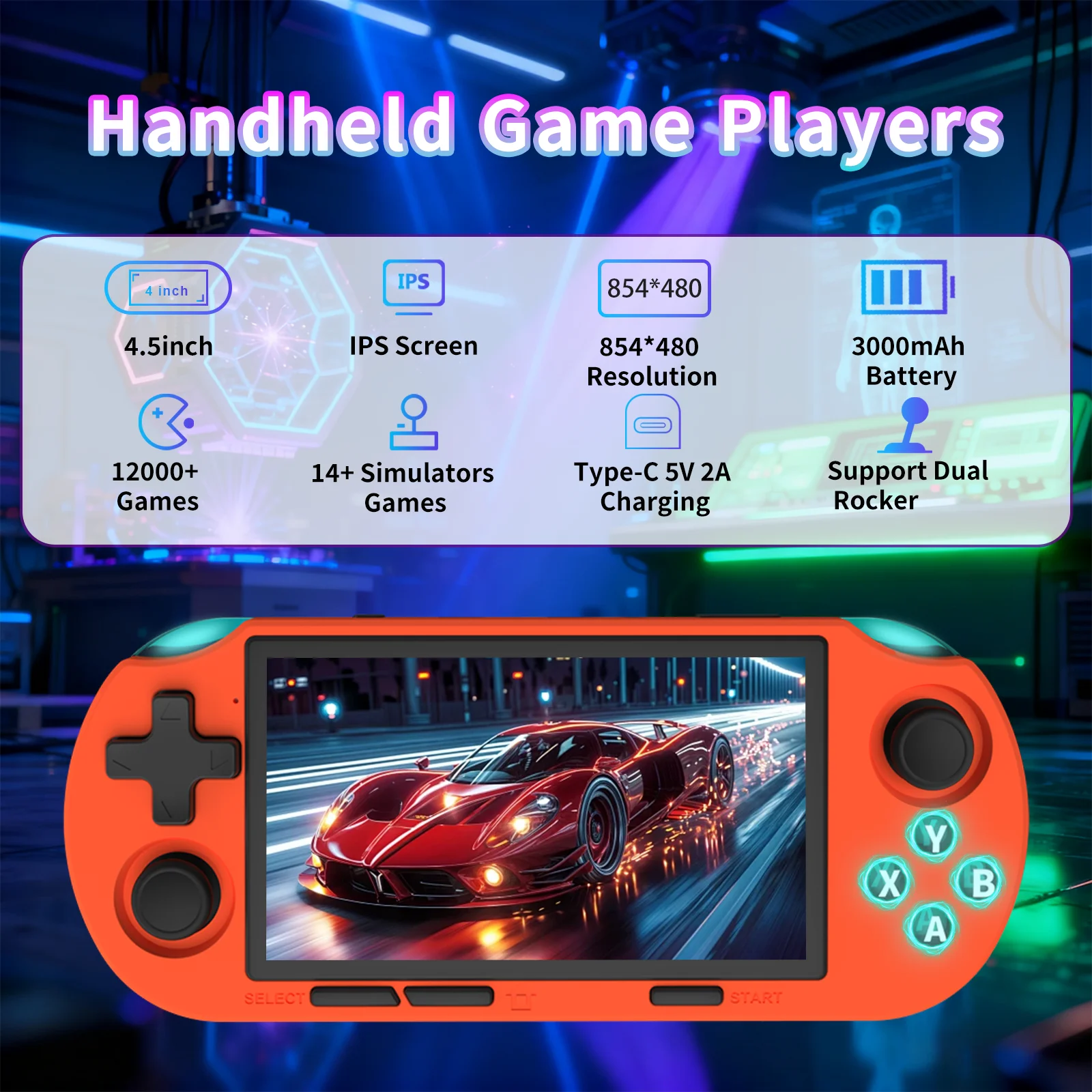 GAMINJA Handheld Portable Gami - Retro Gaming Gadgets review and price