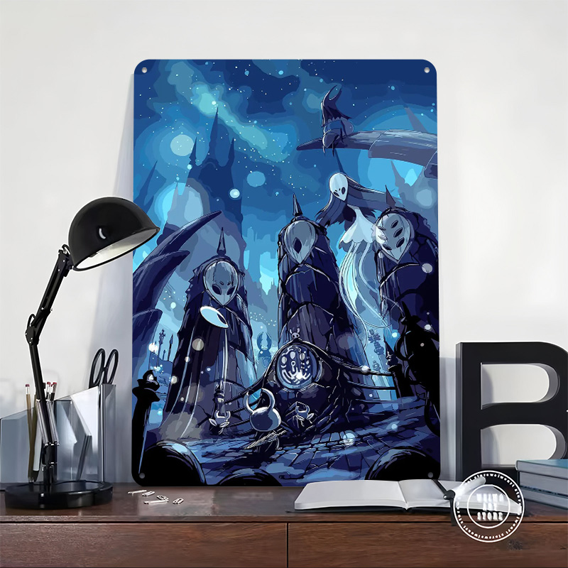 Hollow Knight Metal Poster Gam - Retro Knight Gaming review and price