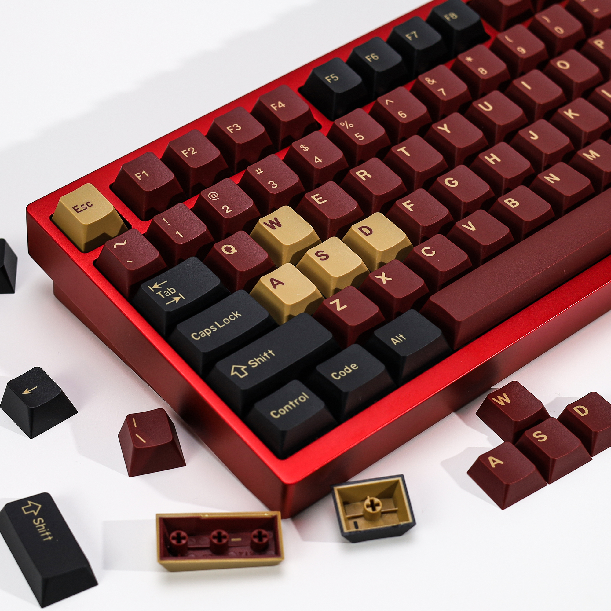 KBDiy  Retro GMK Red Samurai P - Retro Gaming Uk review and price