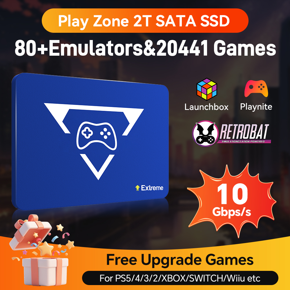 Play Zone 2T Retro Gaming SSD  - Retro Gaming Zone review and price