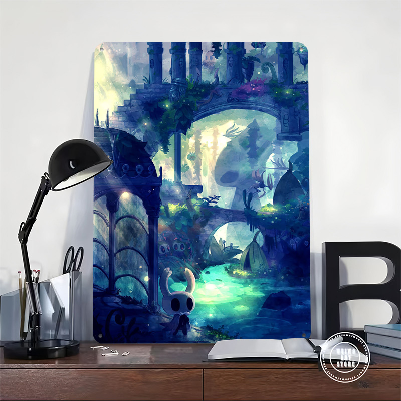 Hollow Knight Printed Poster C - Retro Knight Gaming review and price