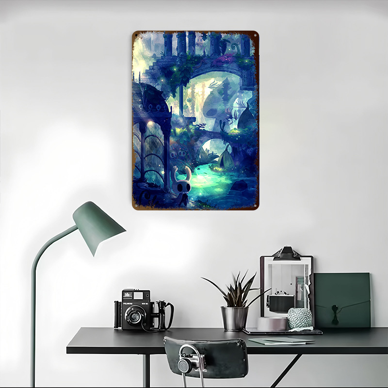 Hollow Knight Printed Poster C - Retro Knight Gaming review and price