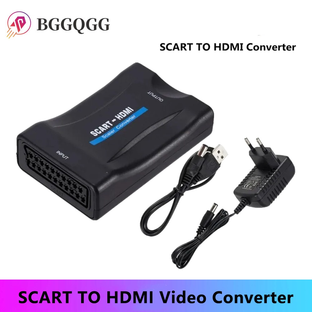 BGGQGG 1080P SCART To HDMI-com - Scart To Hdmi review and price
