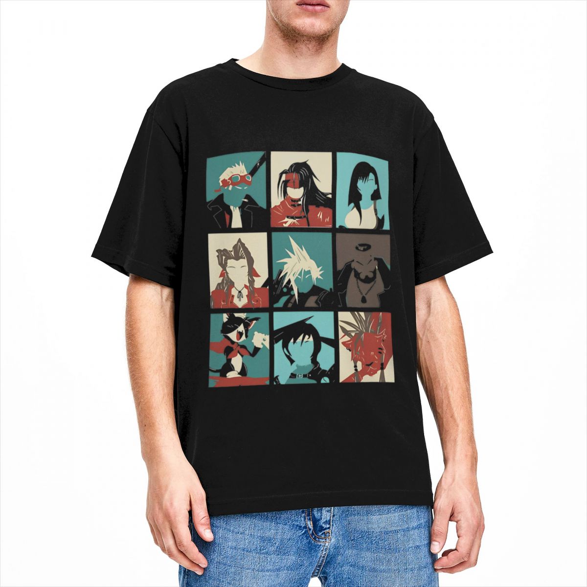 Fantasy Final 7 T-Shirt Mens G - Retro Poster Gaming review and price