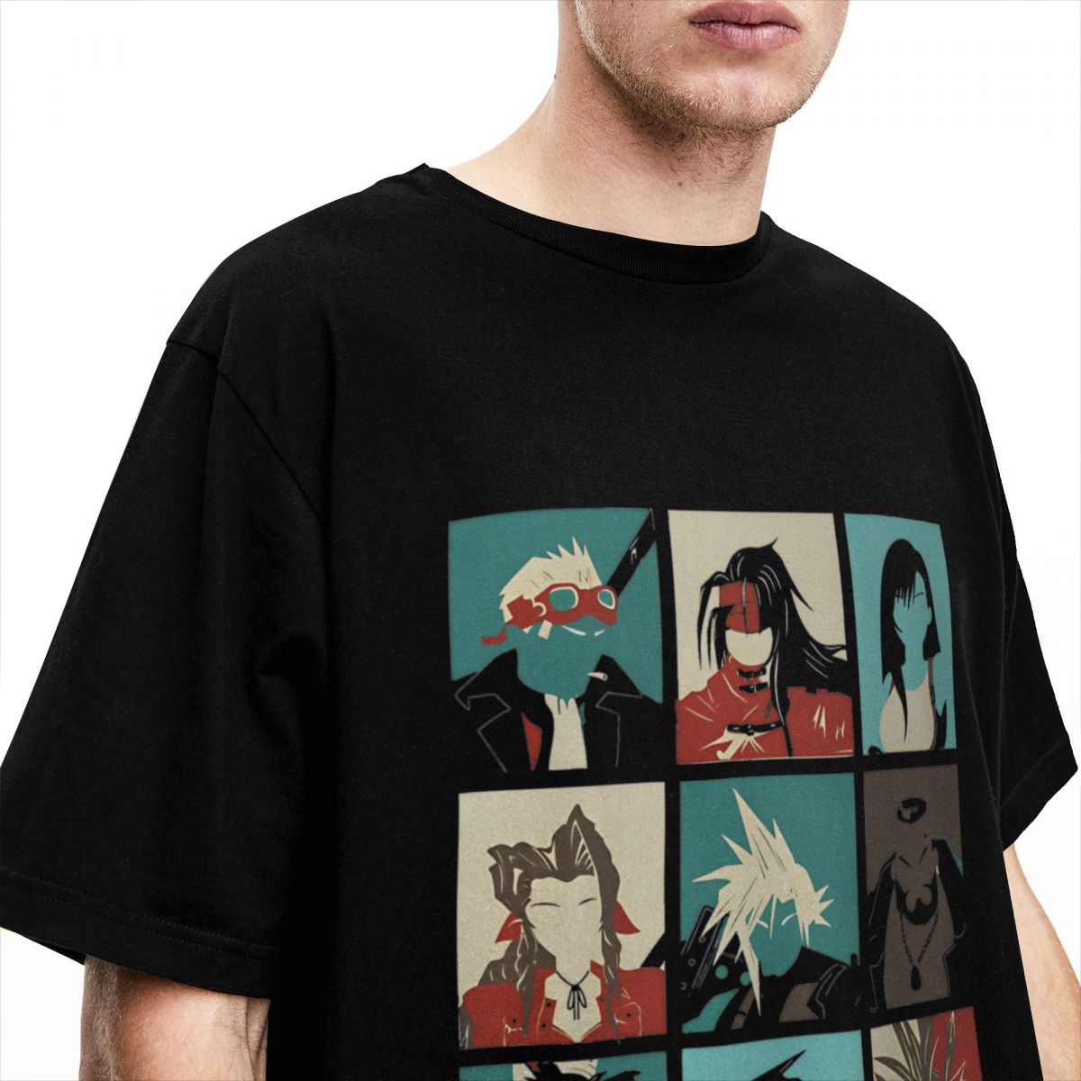 Fantasy Final 7 T-Shirt Mens G - Retro Poster Gaming review and price