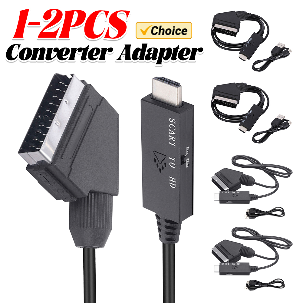 1m Converter Adapter 1080P Vid - Scart To Hdmi review and price