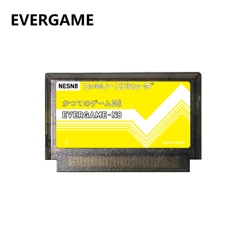 REMANK EVERGAME N8 NES Cartrid - Retro Gaming Video review and price