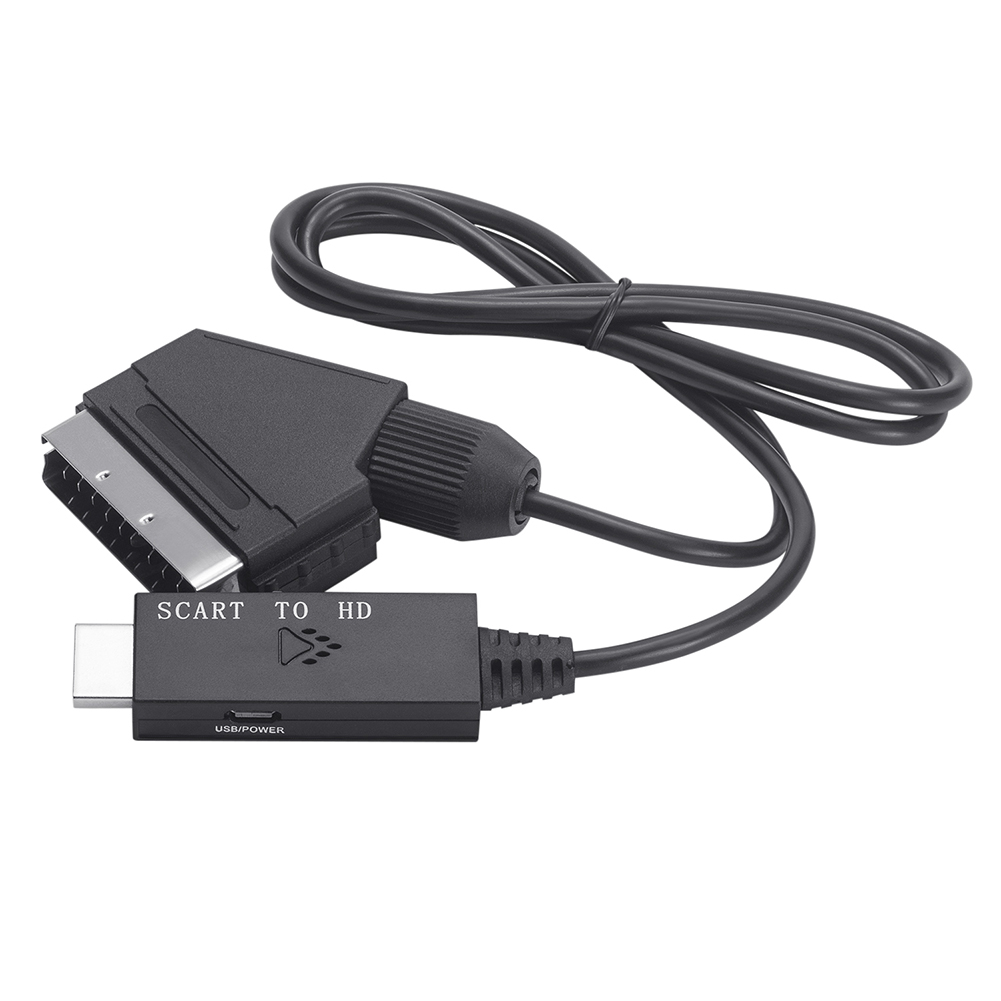 1m Video Converter Adapter Sca - Scart To Hdmi review and price
