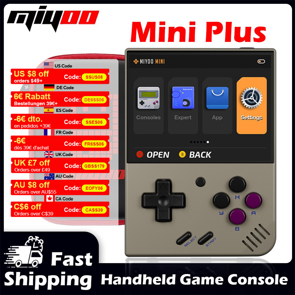 MIYOO Mini Plus Handheld Game  - Retro Gaming Gadgets review and price