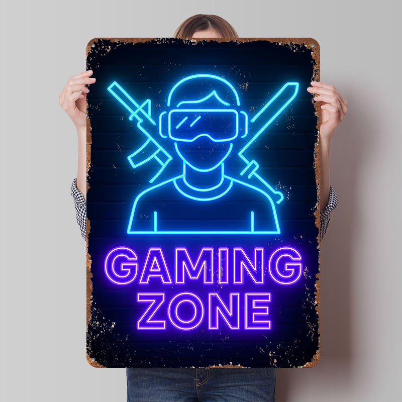 Gaming Zone Neon Sign New Meta - Retro Gaming Zone review and price