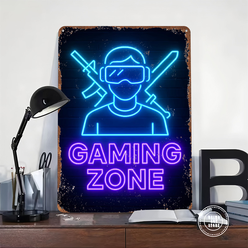 Gaming Zone Neon Sign New Meta - Retro Gaming Zone review and price