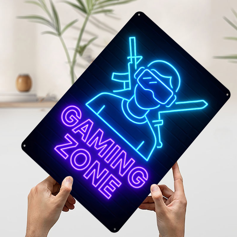 Gaming Zone Neon Sign New Meta - Retro Gaming Zone review and price