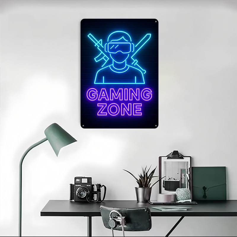 Gaming Zone Neon Sign New Meta - Retro Gaming Zone review and price