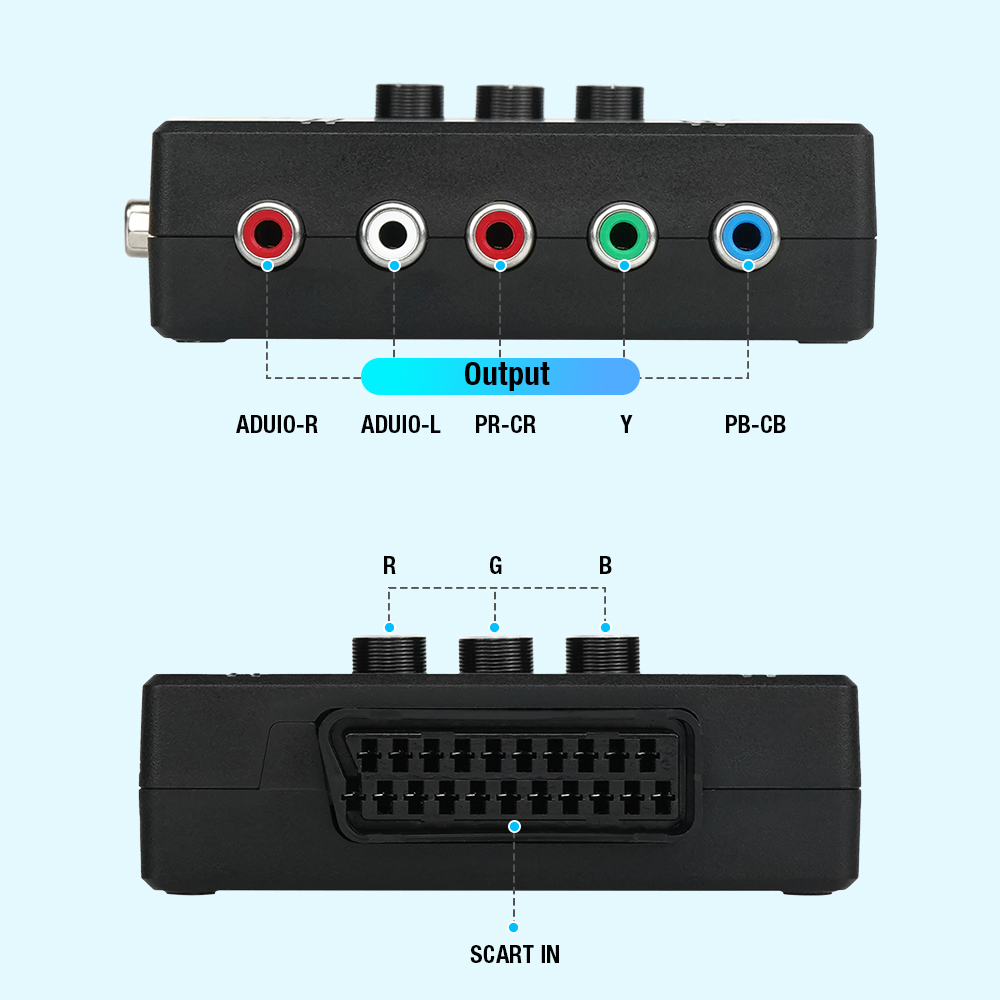 RGBS VGA to YPBPR Component Co - Retro Gaming Handhelds review and price
